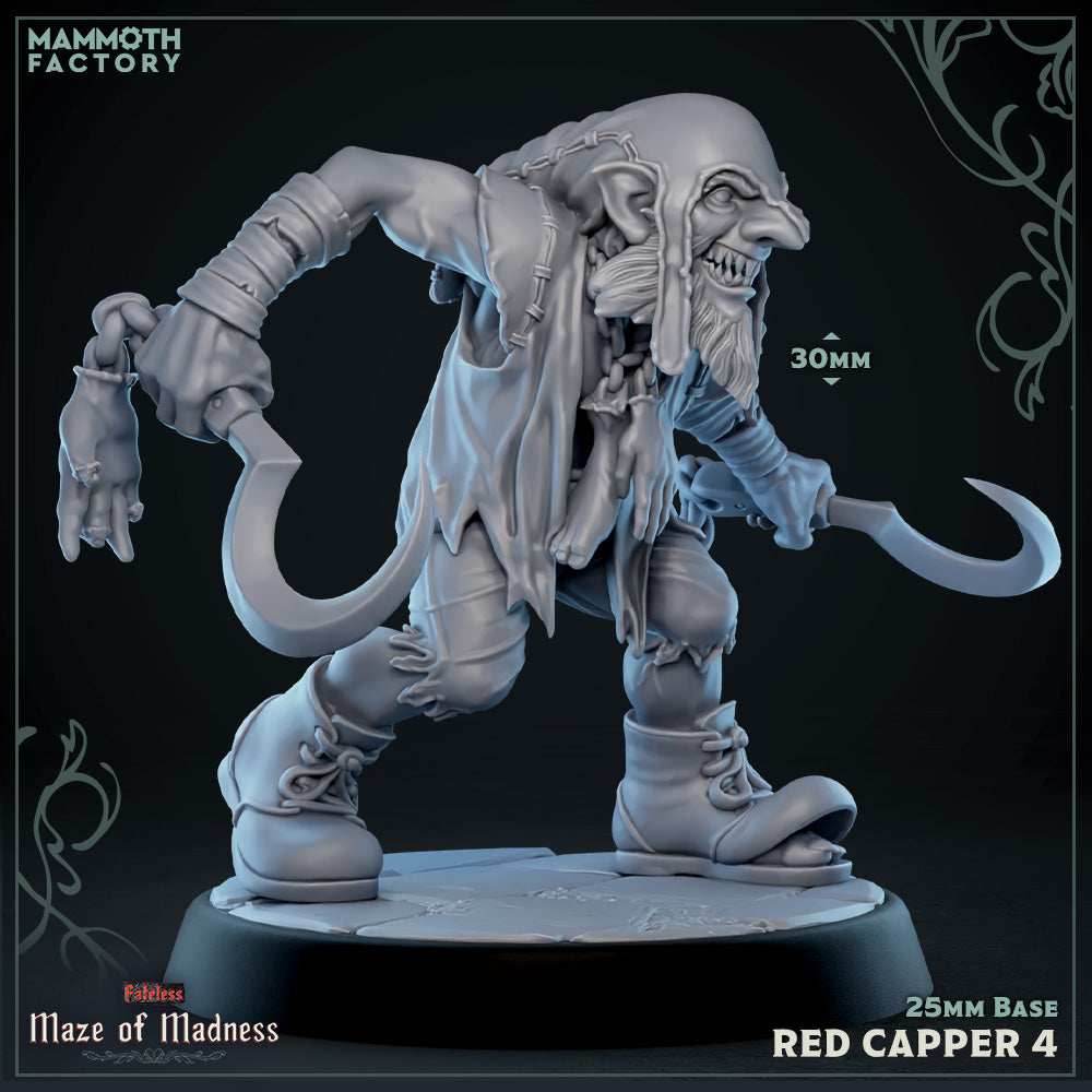 Red Capper 4 (Creepy Gnome) -