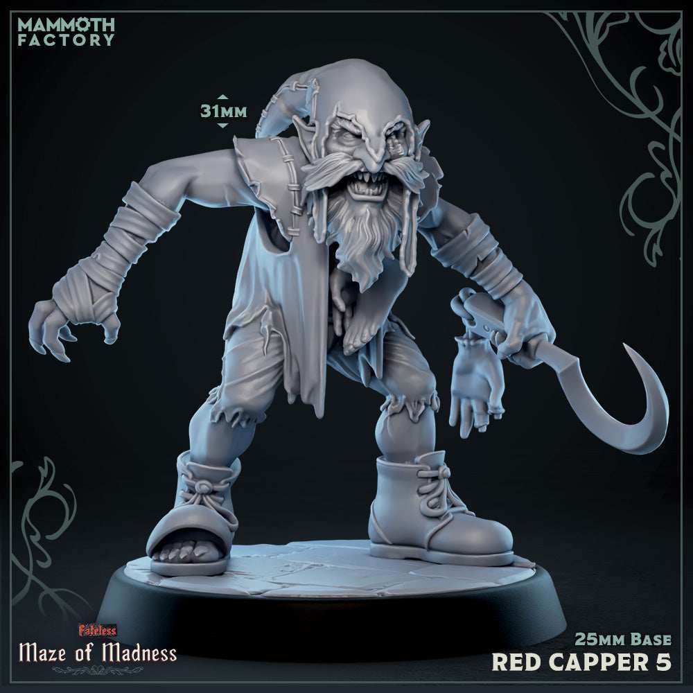 Red Capper 5 (Creepy Gnome) -