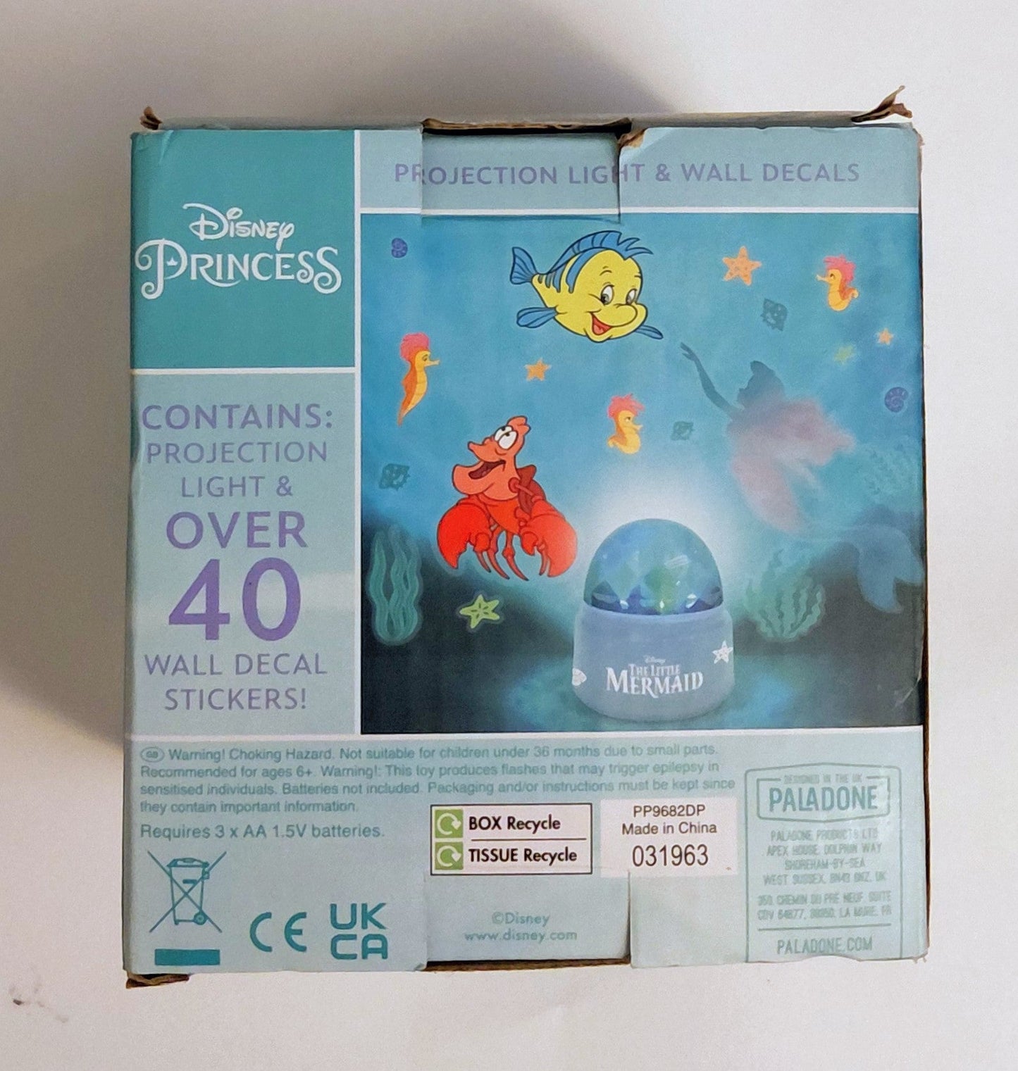 Disney Princess Wall Projector - The Little Mermaid