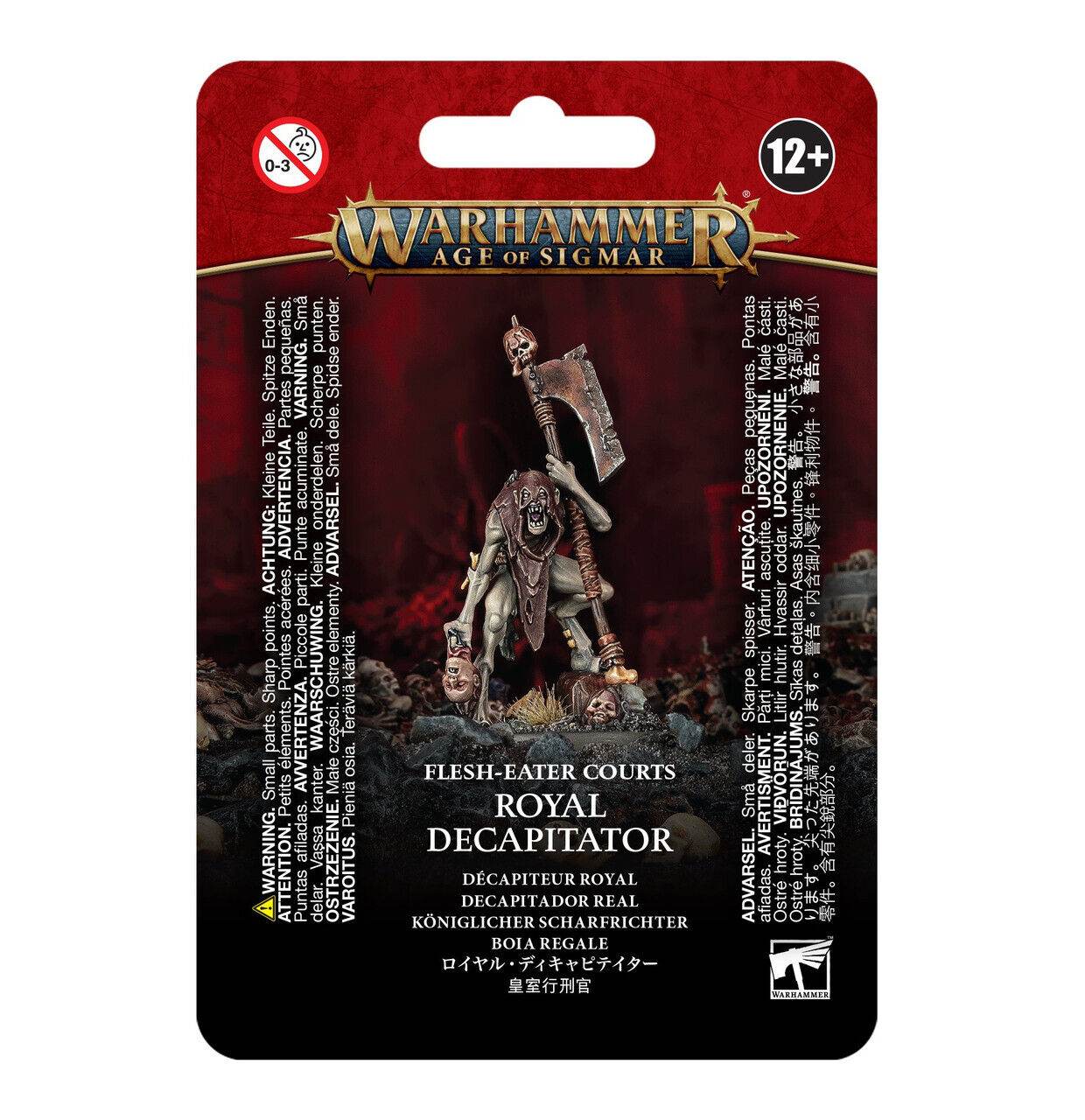 Age of Sigmar: Royal Decapitator - Flesh Eater Courts Character -