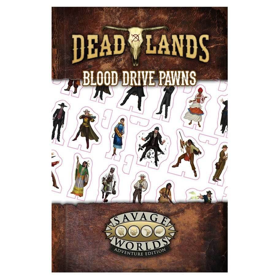 Savage Worlds: Deadlands - Weird West Blood Drive Pawns -