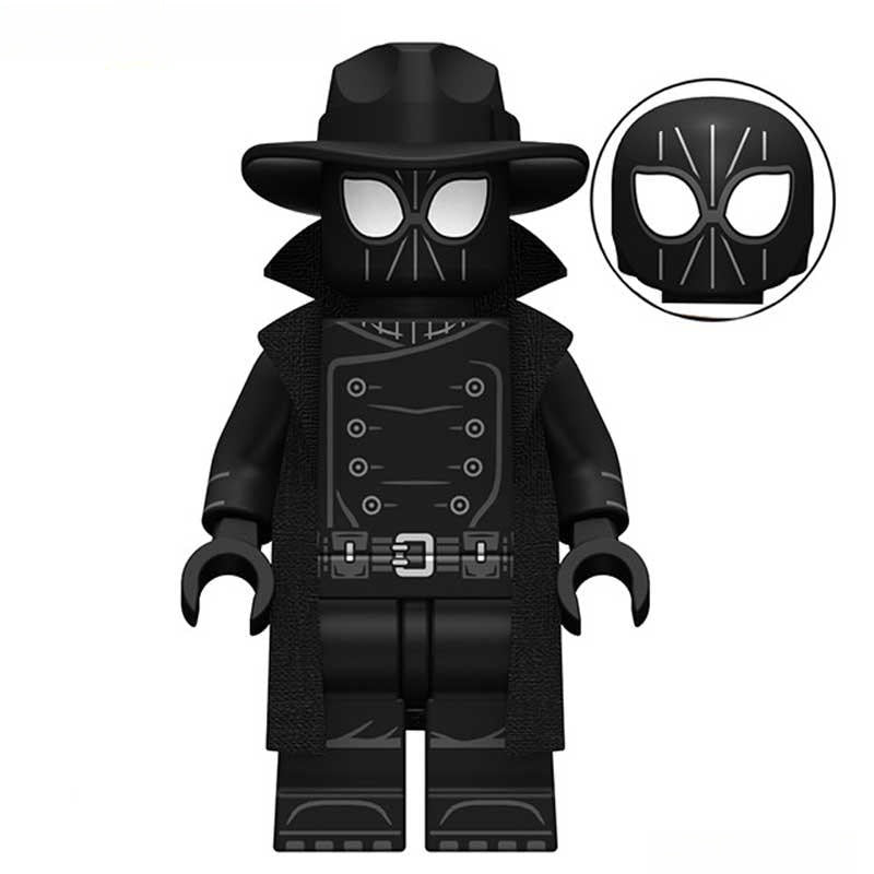 Shadow Spider-Man Black Noir Suit Spider-Man Minifigures
