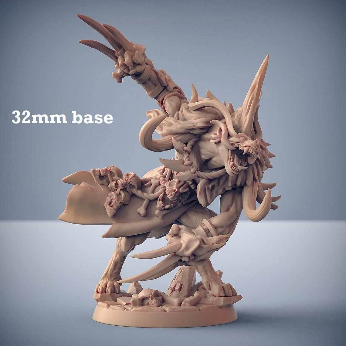 Shagrat Skulldancer (Male Gnoll Shaman) -