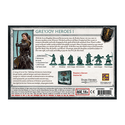 A Song of Ice & Fire: Greyjoy Heroes #1 -
