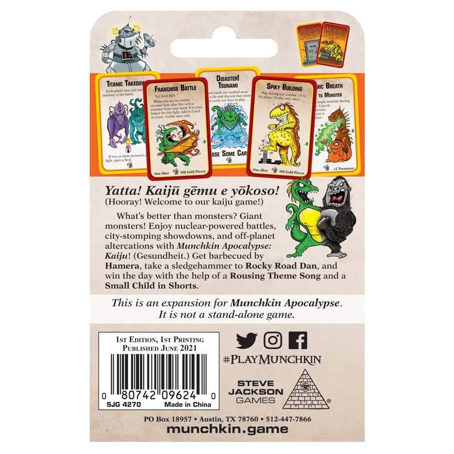 Munchkin: Apocalypse Kaiju -