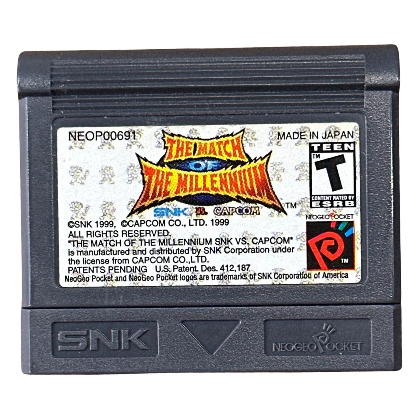 SNK Vs. Capcom: Match Of The Millennium - Neo Geo Pocket Color -