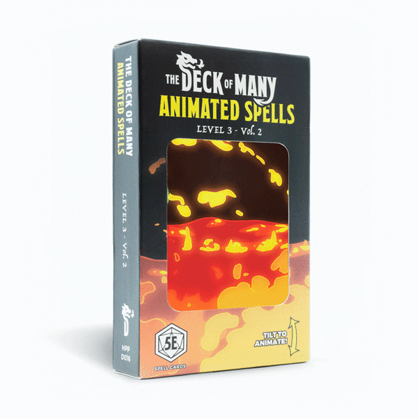 The Deck of Many: Animated Spells - Level 3 Volume 2 -