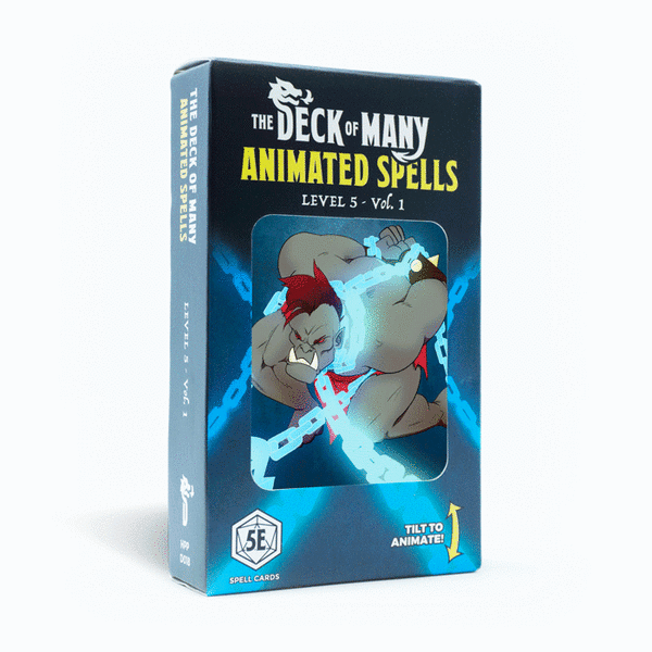 The Deck of Many: Animated Spells - Level 5 Volume 1 -