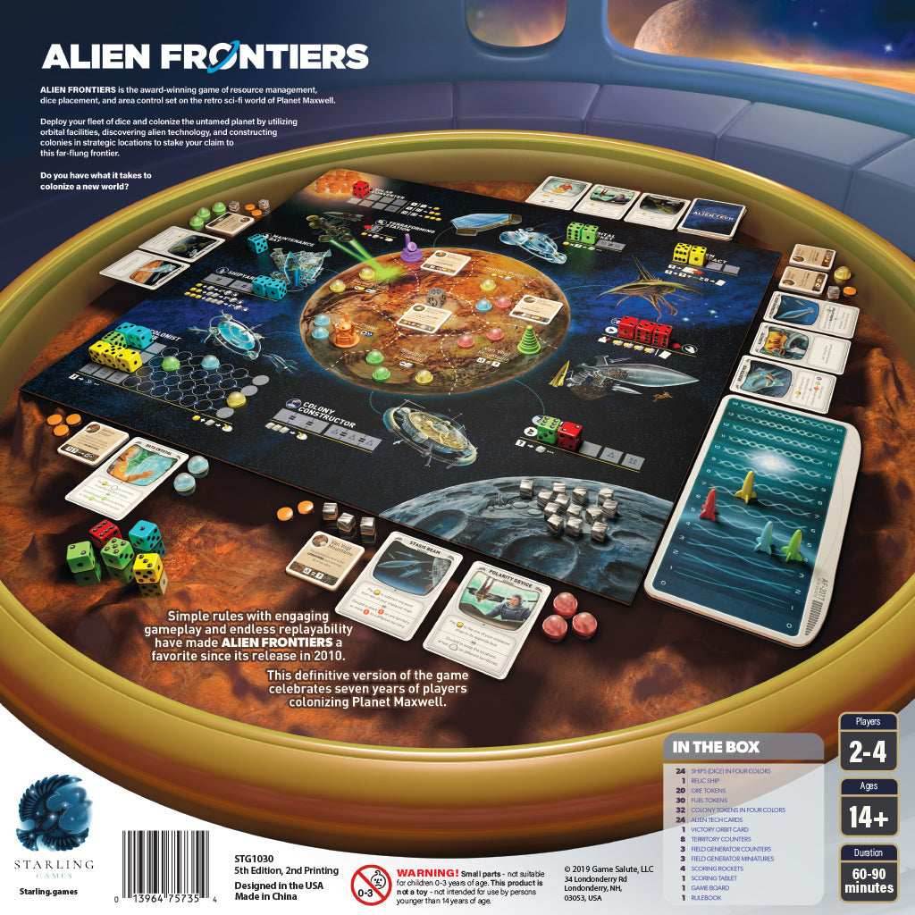 Alien Frontiers 5th Edition -