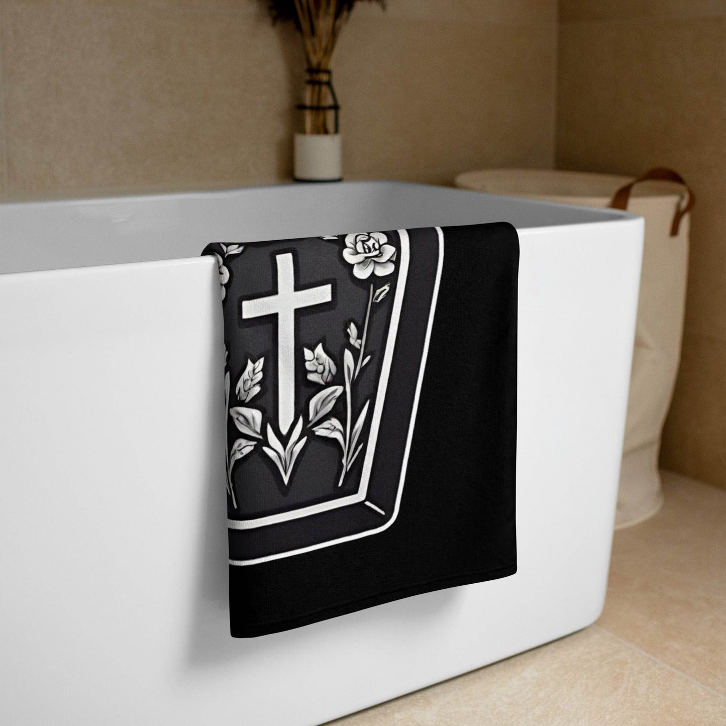 Grave Digs Coffin Towel -