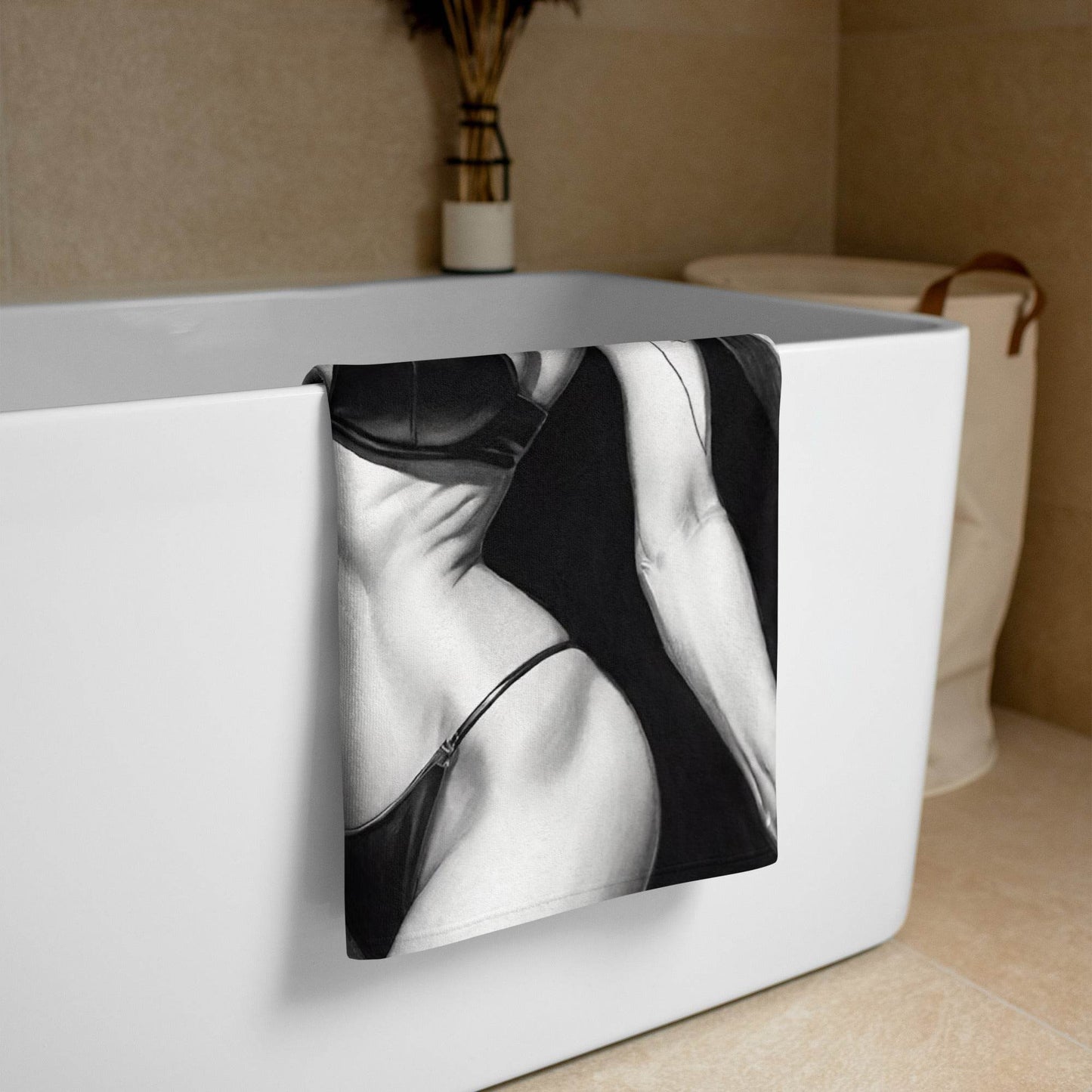 Gothic Sexy Evil Nun 2 Towel -