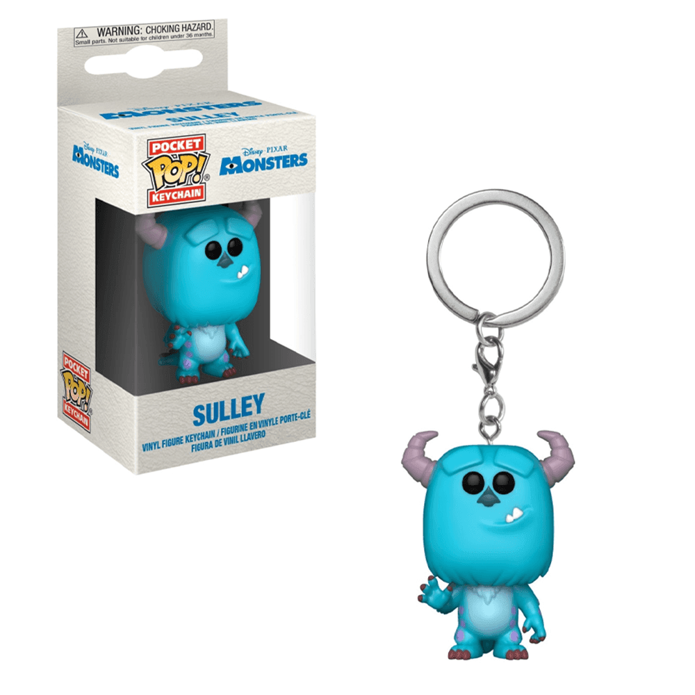 Funko POP! Keychain: Monsters Inc - Sulley Pocket Keychain -