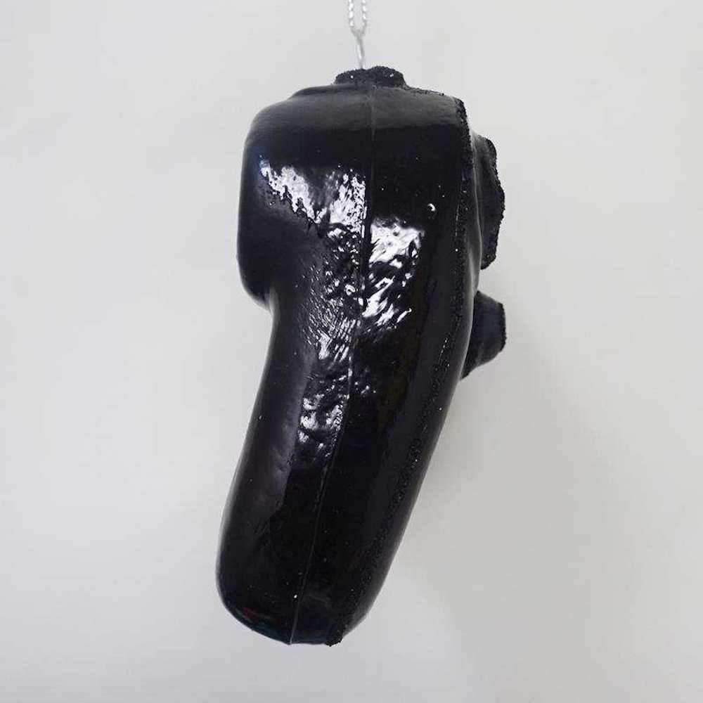 Video Game Controller Glass Christmas Ornament -