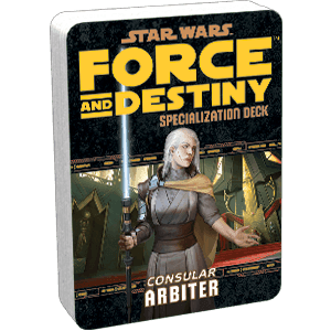 Star Wars: Force and Destiny: Arbiter Specialization Deck -