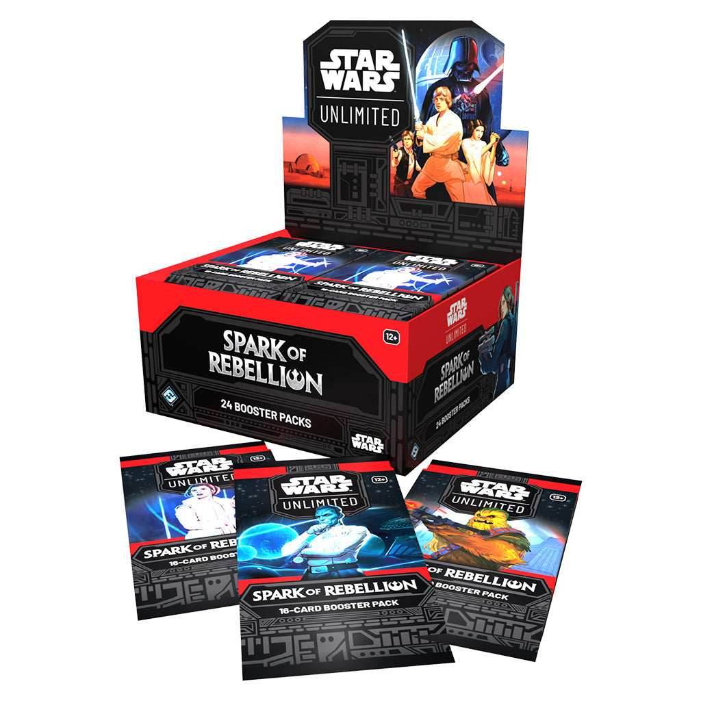 Star Wars: Unlimited - Spark of Rebellion Booster Display -