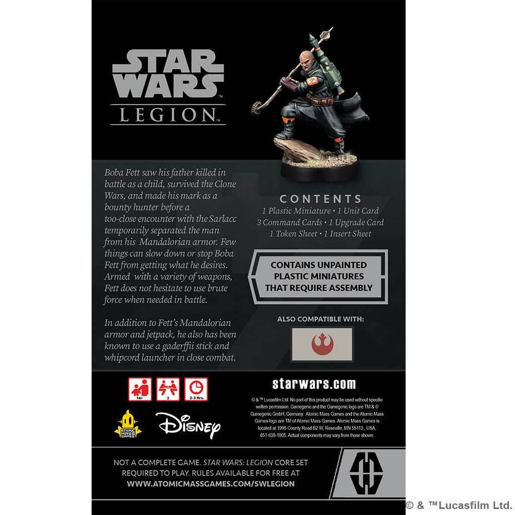 Star Wars Legion: Boba Fett (Daimyo) Operative Expansion -