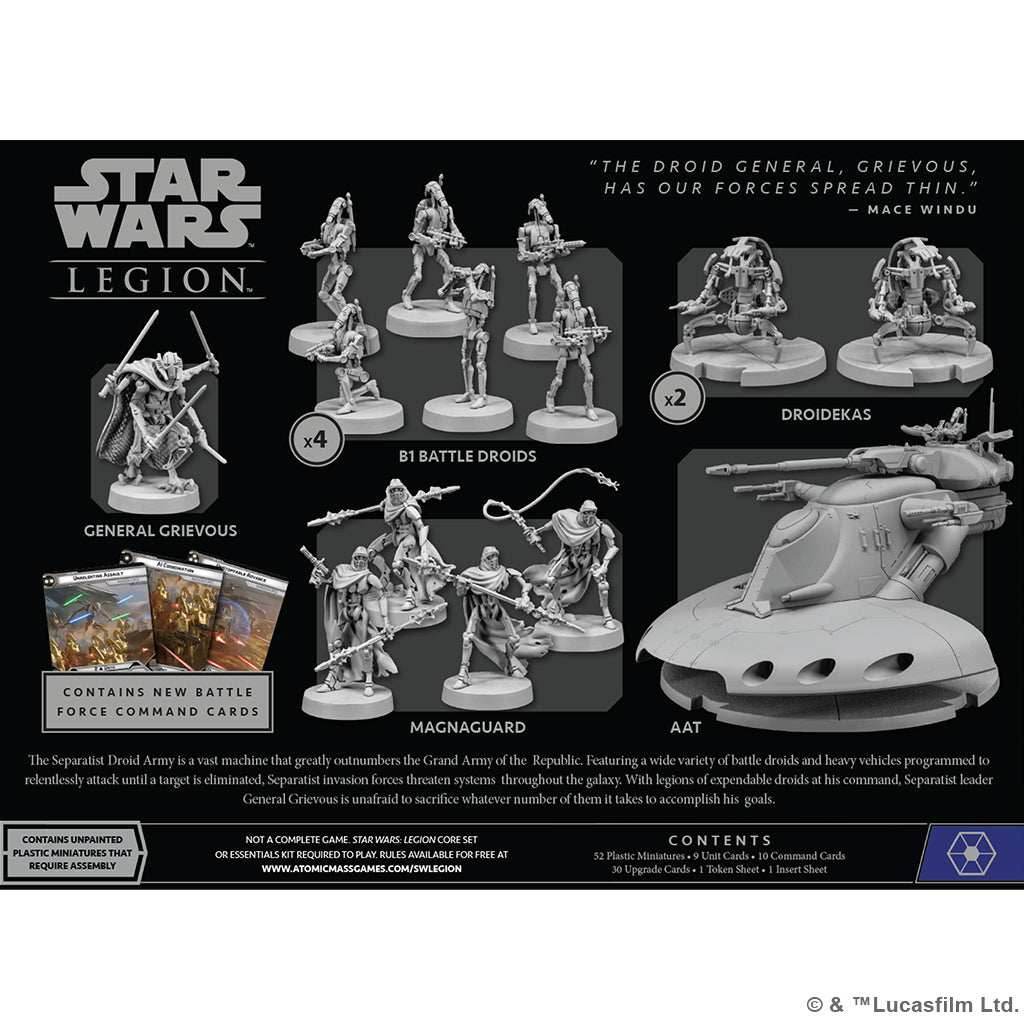 Star Wars Legion: Separatist Invasion Force -