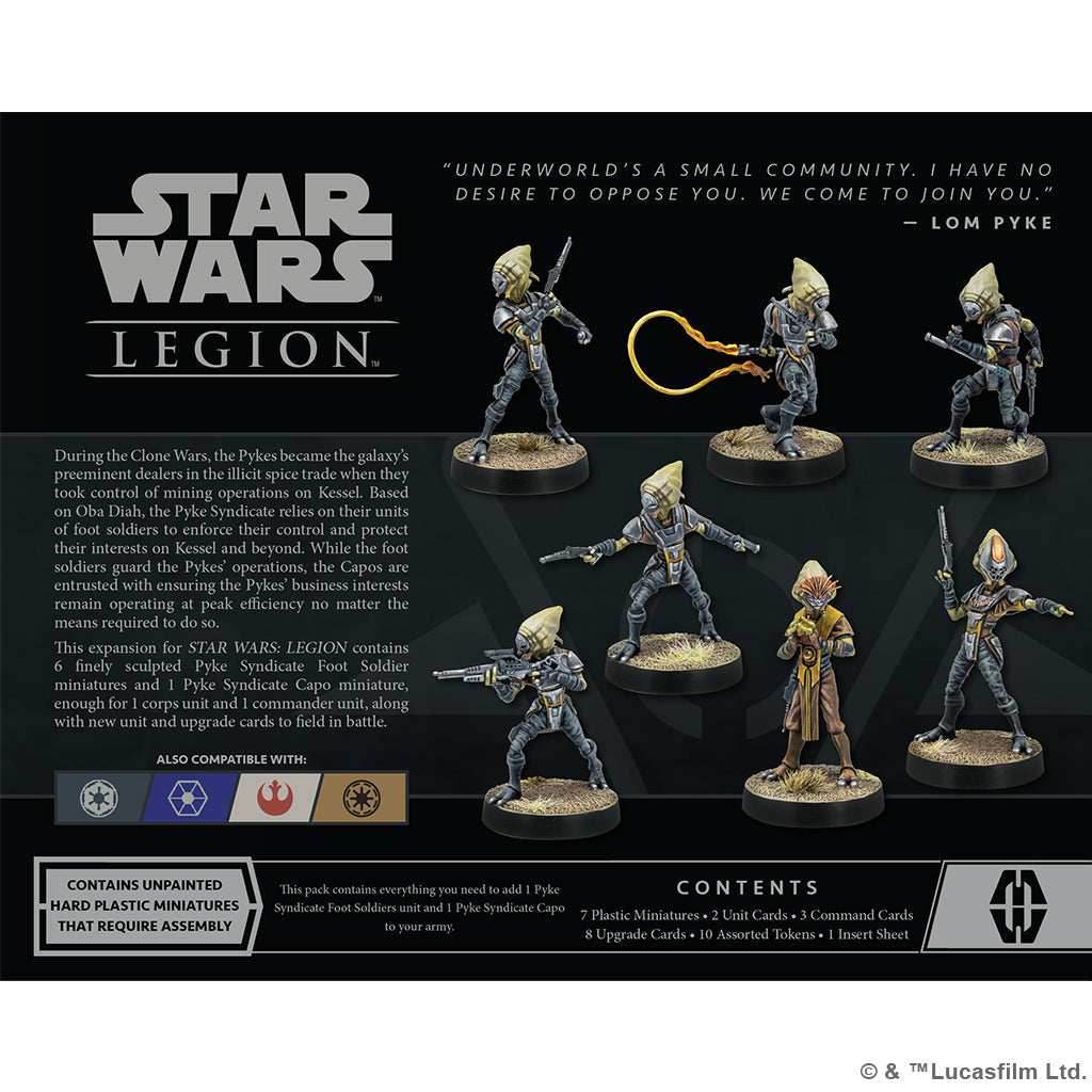 Star Wars Legion: Pyke Syndicate Foot Soldiers -