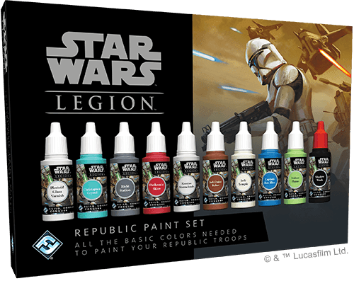 Star Wars: Legion - Republic Paint Set -