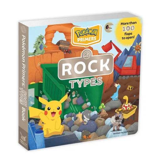 Pokémon Primers: Rock Types Book - Board Book -
