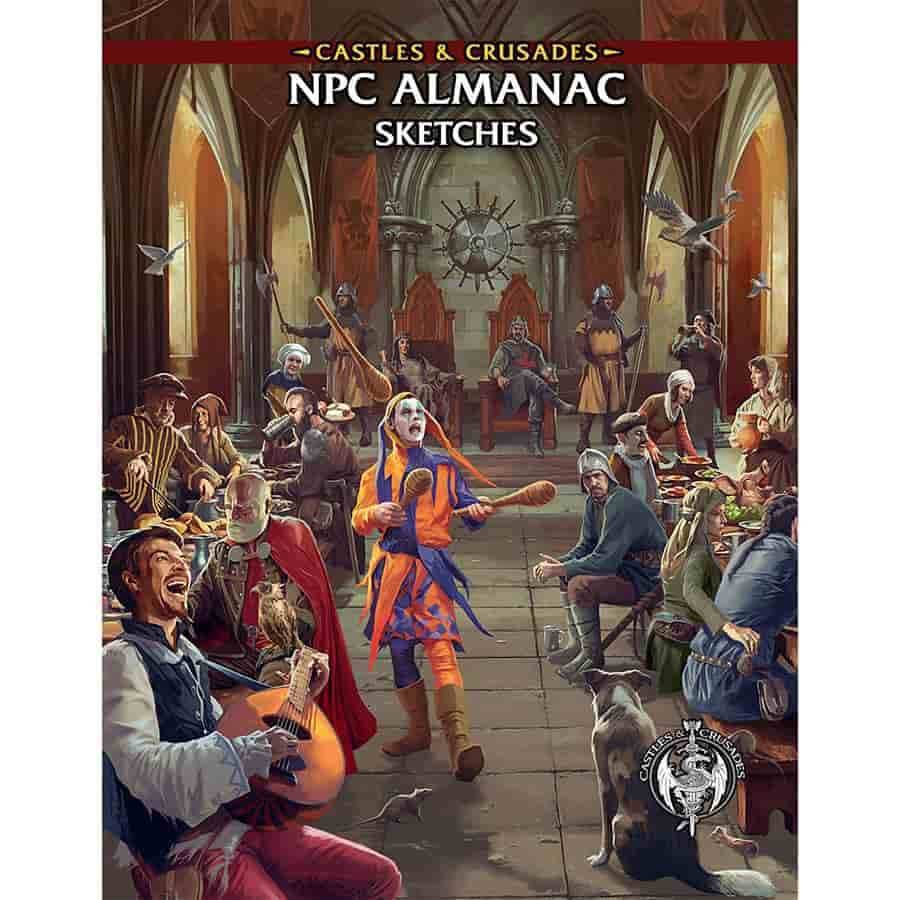 Castles & Crusades: NPC Almanac - Sketches -