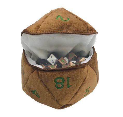 D&D Fey Wild D20 Plush Dice Bag -
