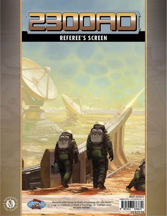 Traveller 2300AD Referee's Screen -