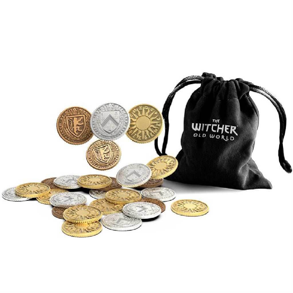 The Witcher: Old World - Metal Coins -