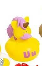 Unicorn Duck keychain -