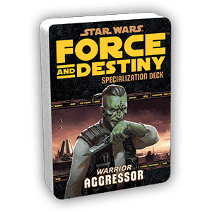 Star Wars: Force and Destiny: Aggressor Specialization Deck -