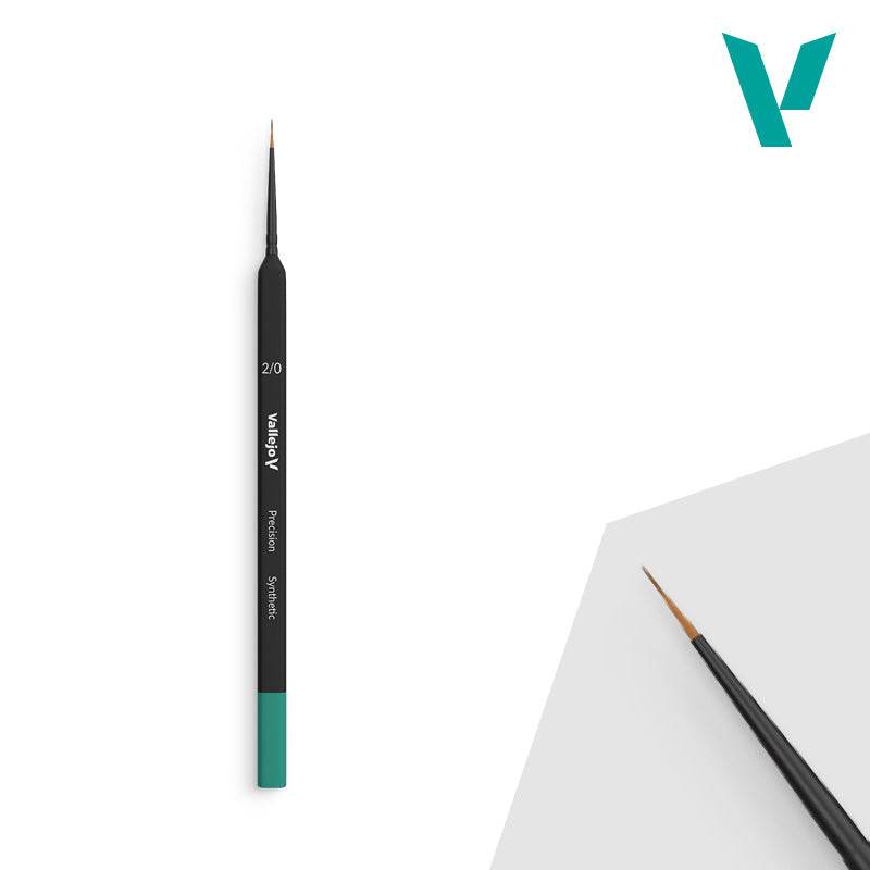 Hobby Brushes: Precision - Synthetic - Size 0/2 -
