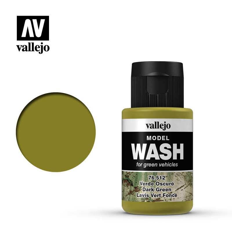 Model Wash: Dark Green -