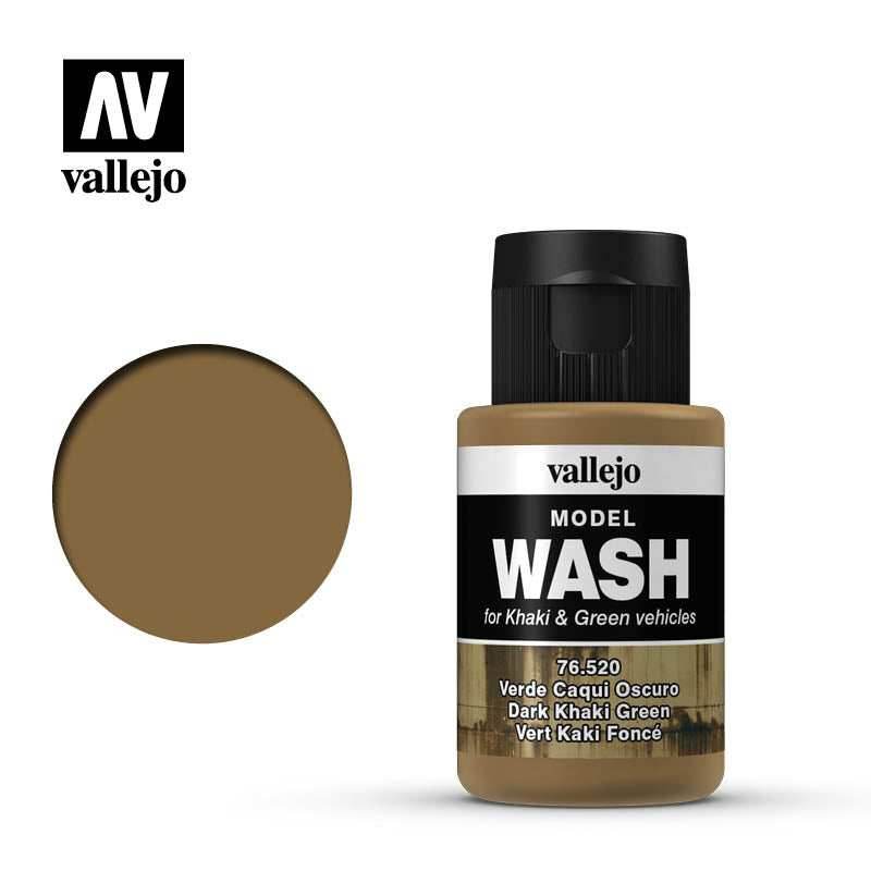 Model Wash: Dark Khaki Green -