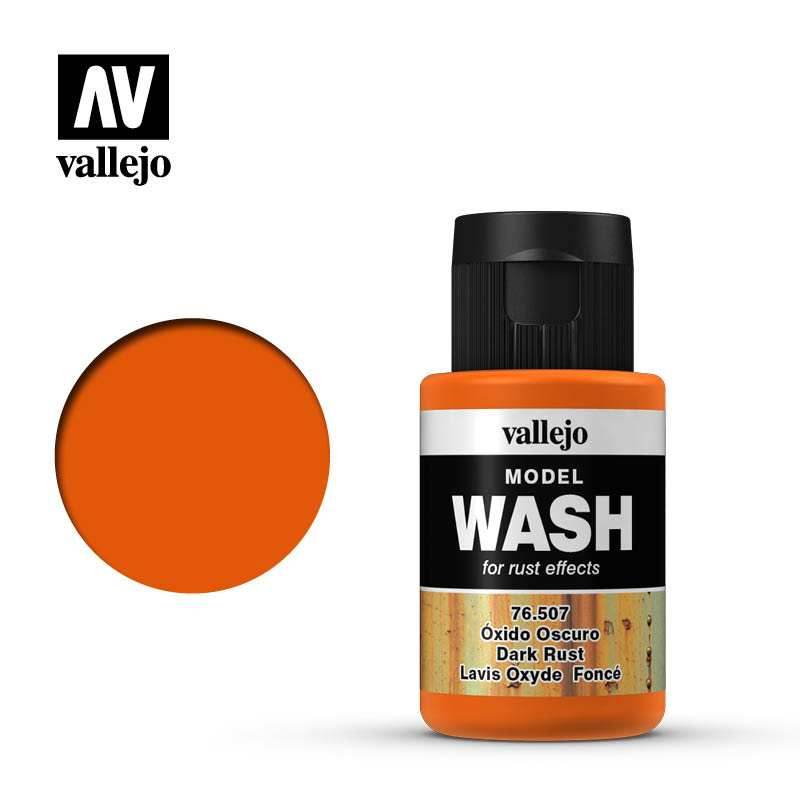 Model Wash: Dark Rust -