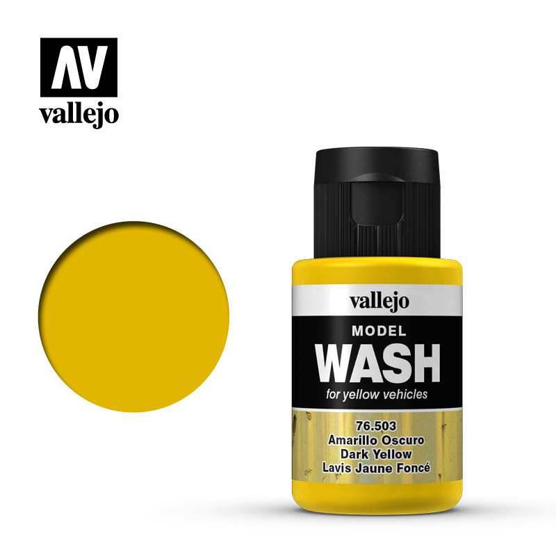 Model Wash: Dark Yellow -