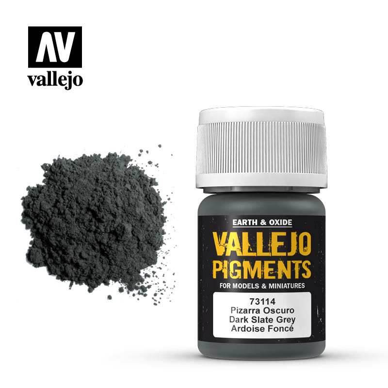 Vallejo Pigments: Dark Slate Grey -