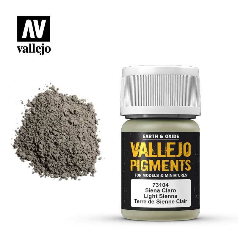 Vallejo Pigments: Light Sienna -