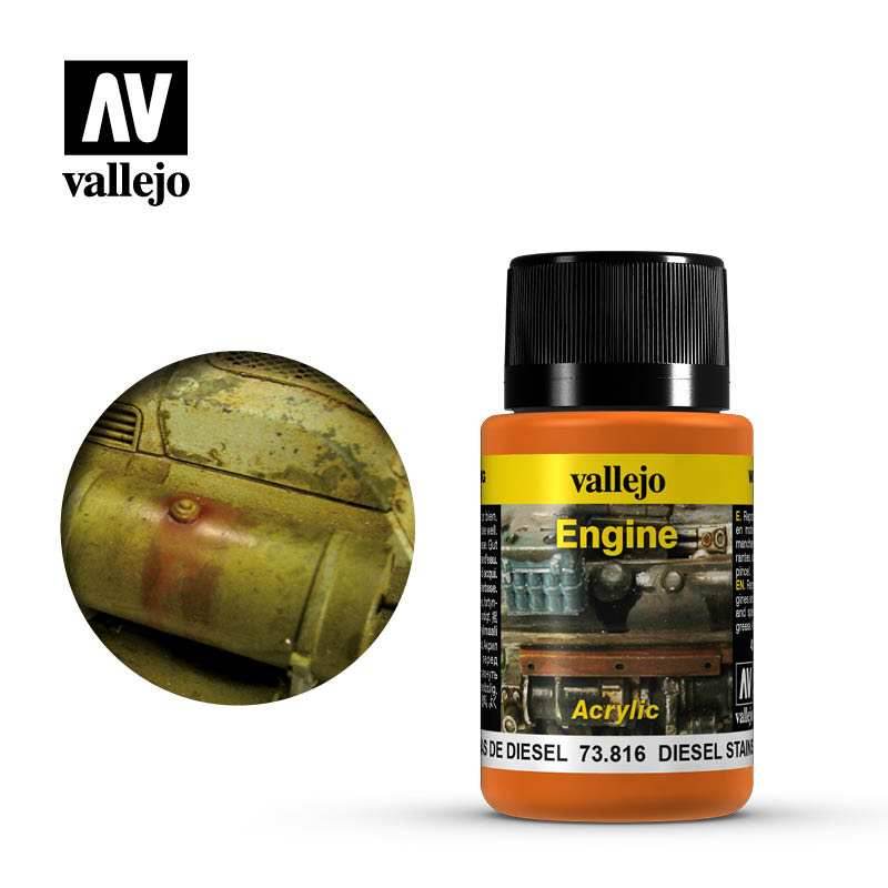 Weathering Effects: Diesel Stains -