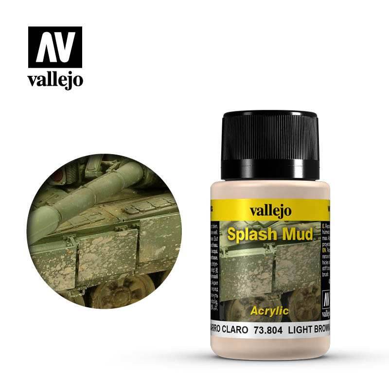 Weathering Effects: Light Brown Splash Mud -