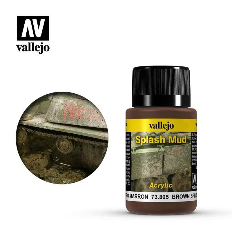 Weathering Effects: Brown Splash Mud -