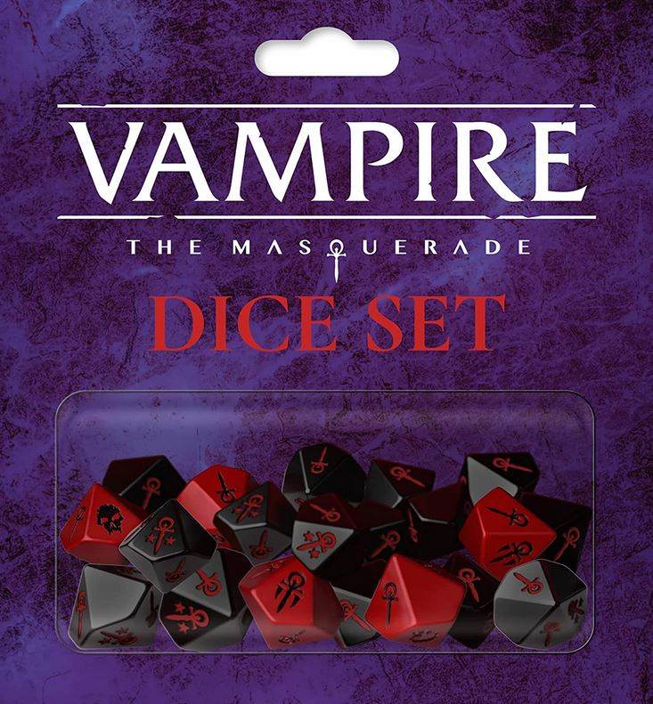 Vampire the Masquerade Dice Set -