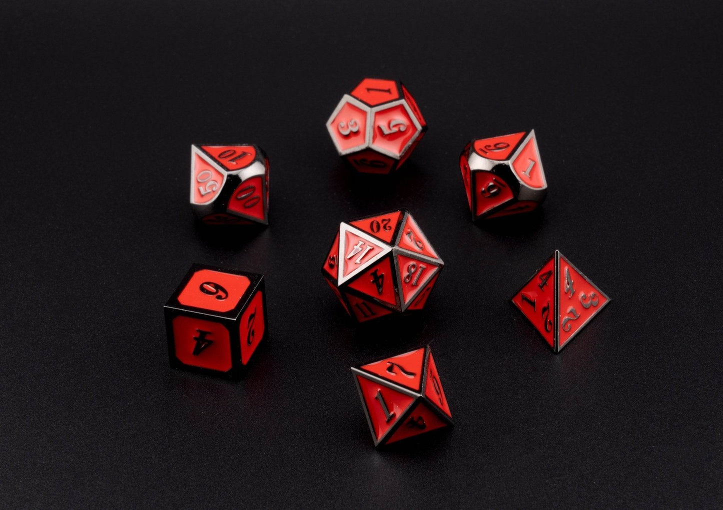 Vermillion Enigma Dice Set -
