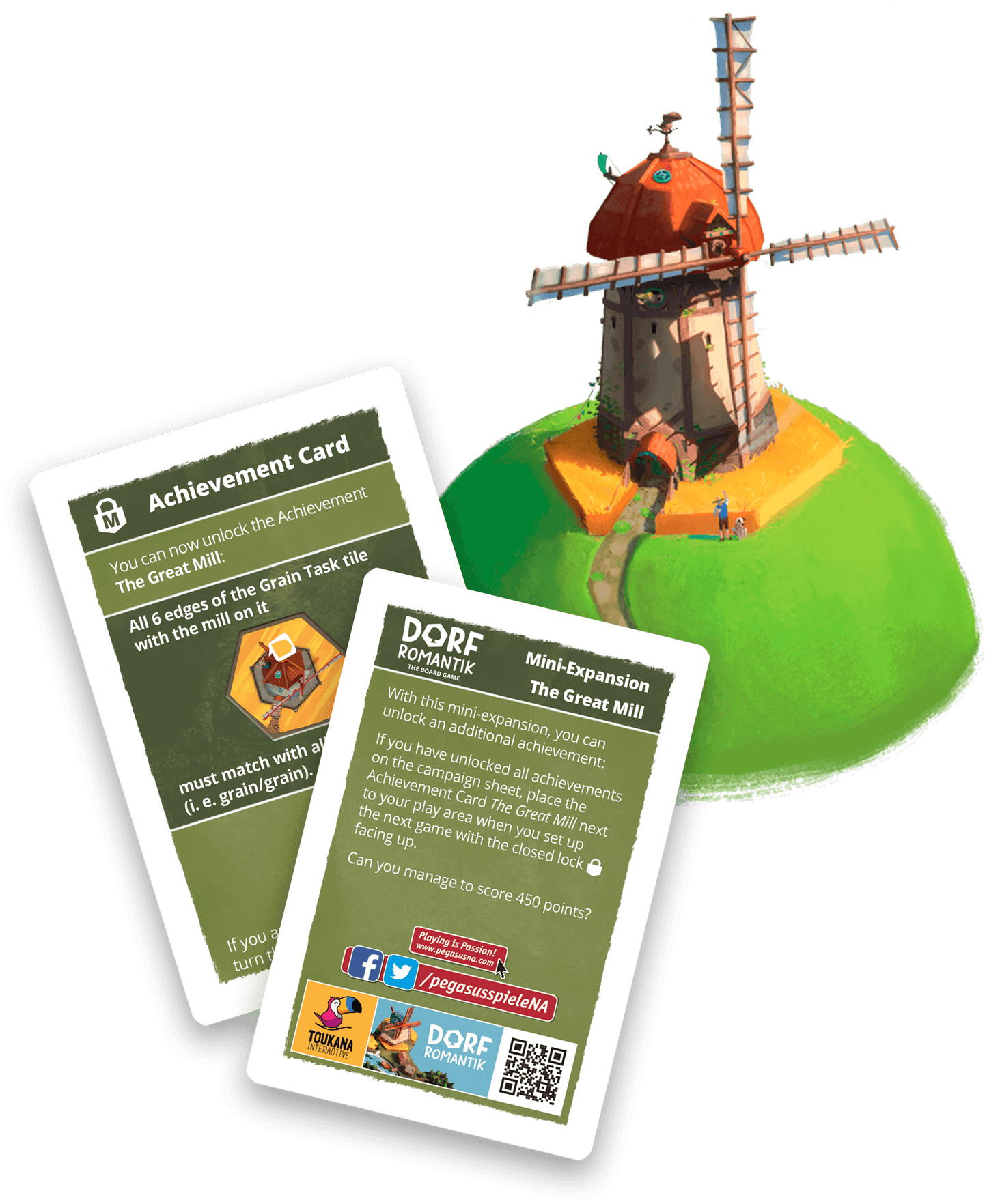 Dorfromantik: The Great Mill Mini-Expansion -
