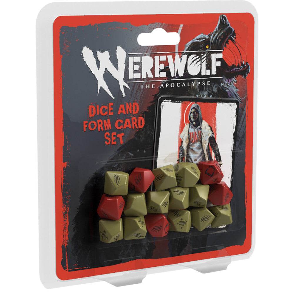Werewolf The Apocalypse: Dice and Form Card Set -