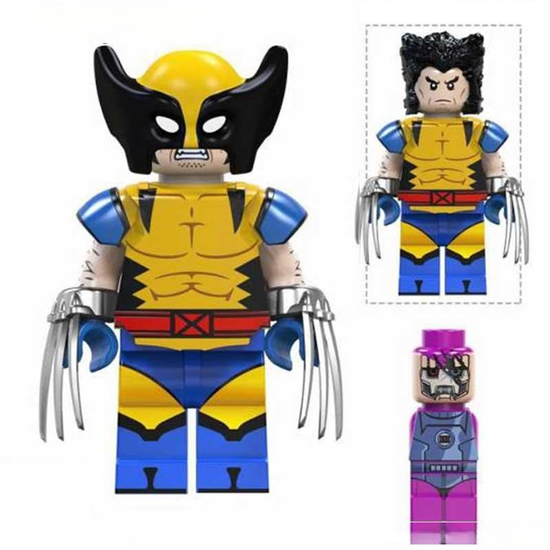 Wolverine From X-Men 97 & Deadpool 3 Lego Marvel Minifigures Custom Toys 3