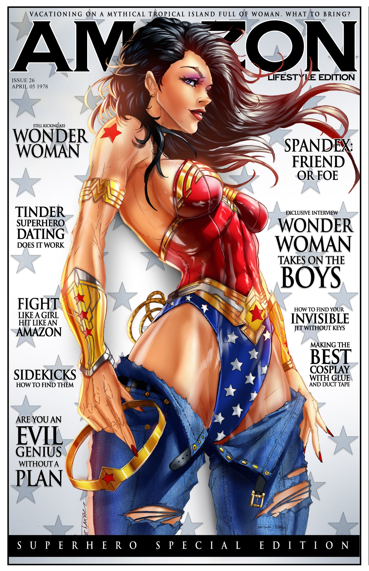 2023 Amazon Princess Magazine Cosplay Variant Comic