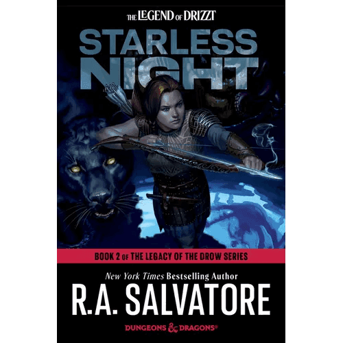 Starless Night: Dungeons & Dragons: Book 2 of The Legacy of the Drow Series - Paperback -
