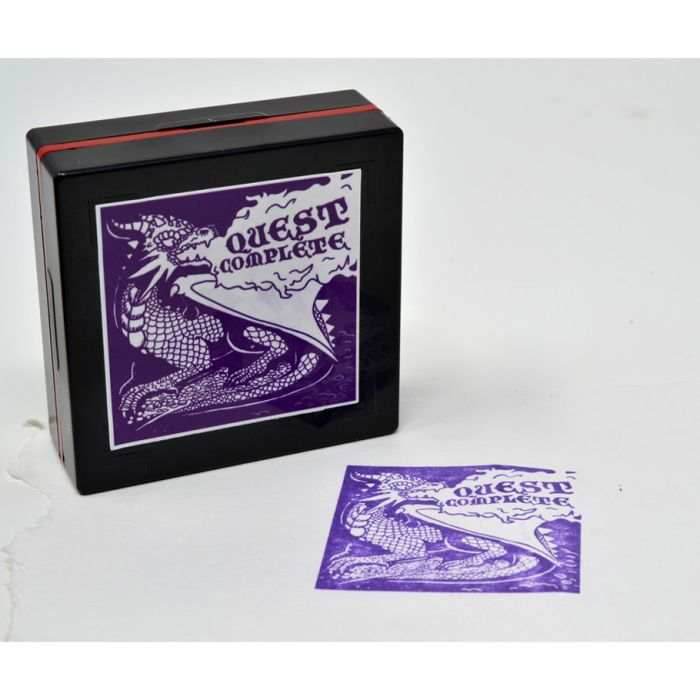 RPG Stamp: Quest Complete -
