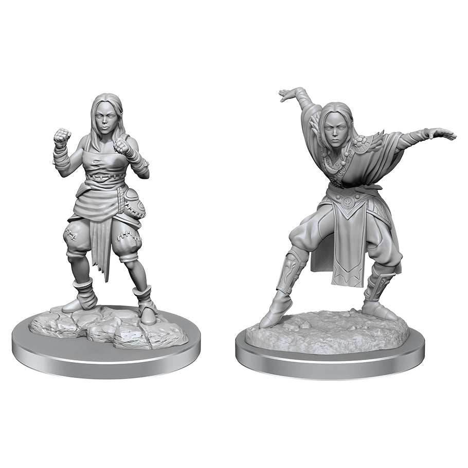 Pathfinder: Deep Cuts - Half-Elf Monk Females -
