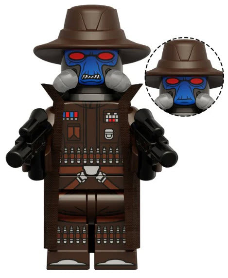 Outer Rim Bounty Hunter Custom Minifig